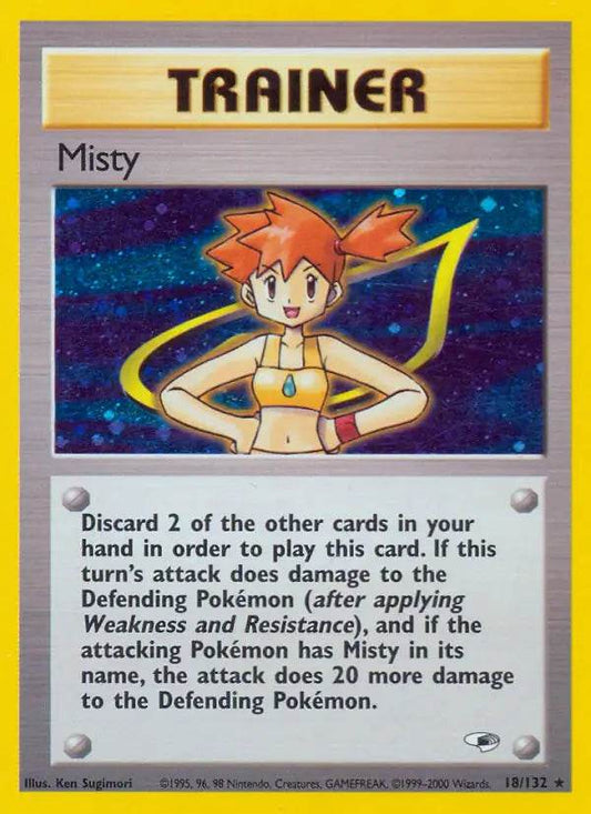 Misty 18/132 Holo Rare - MissingNo.