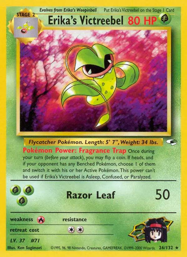 Erika's Victreebel 26/132 Non-Holo Rare - MissingNo.