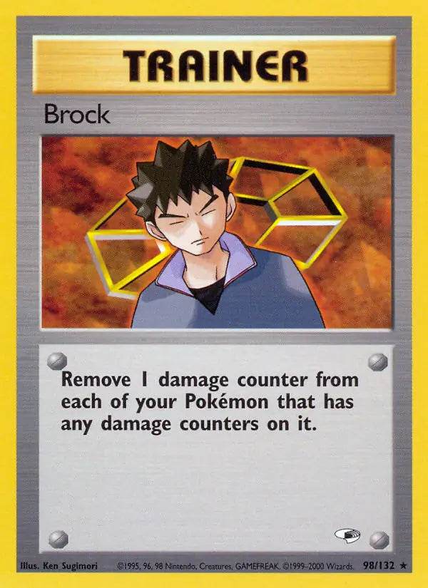 Brock 98/132 Non-Holo Rare - MissingNo.