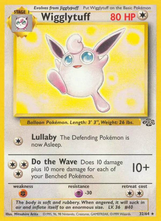 Wigglytuff 32/64 Non-Holo Rare - MissingNo.
