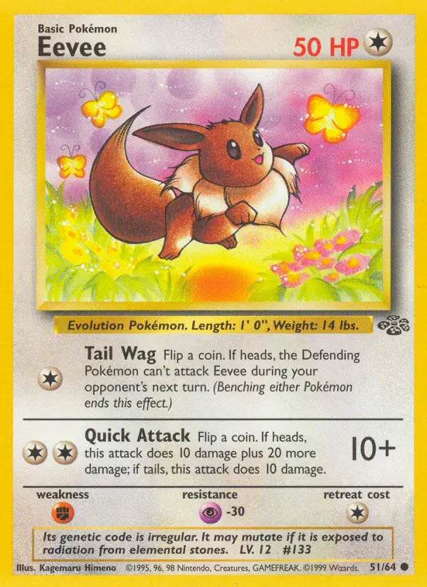 Eevee 51/64 Common (LP) - MissingNo.