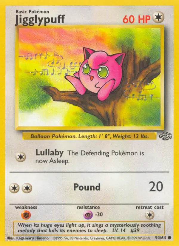 Jigglypuff 54/64 Common (LP) - MissingNo.
