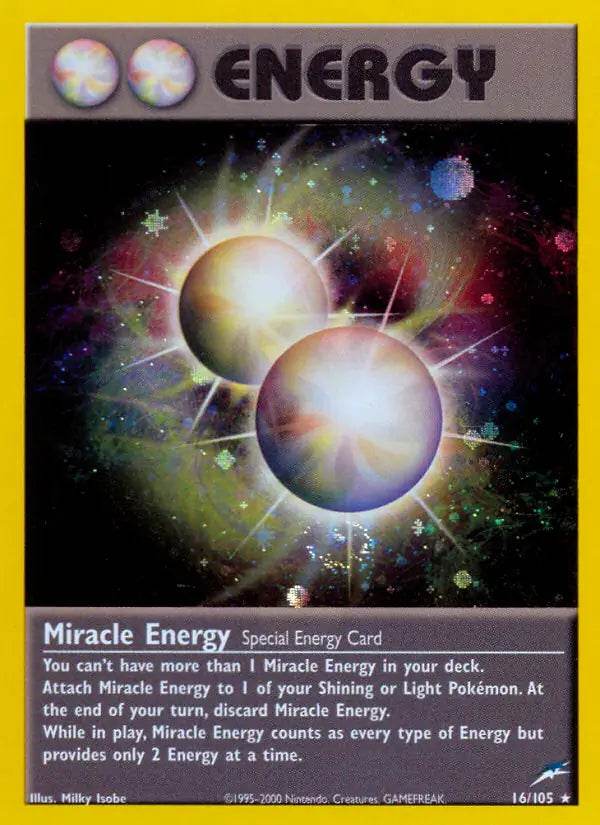 Miracle Energy 16/105 Holo Rare - MissingNo.