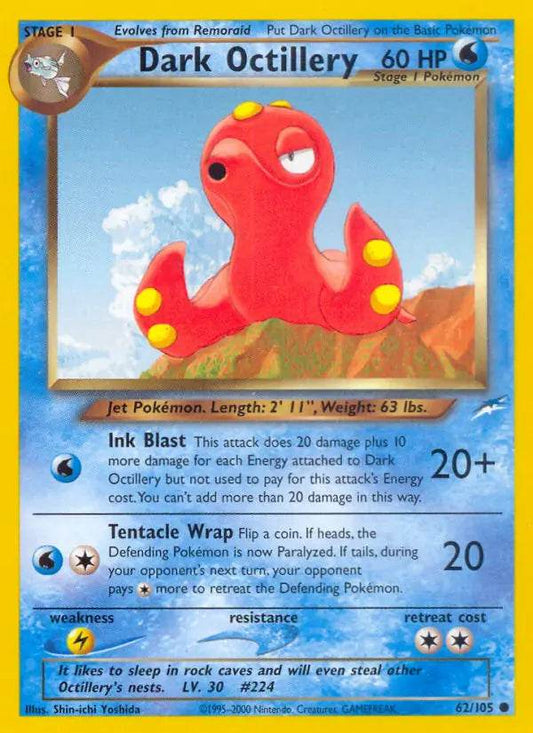 Dark Octillery 62/105 Common - MissingNo.