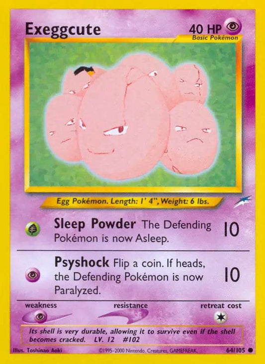 Exeggcute 64/105 Common - MissingNo.