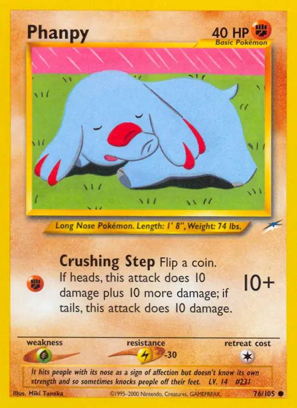 Phanpy 76/105 Common - MissingNo.
