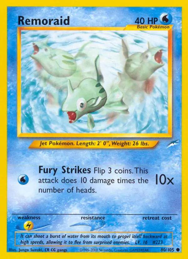 Remoraid 80/105 Common - MissingNo.