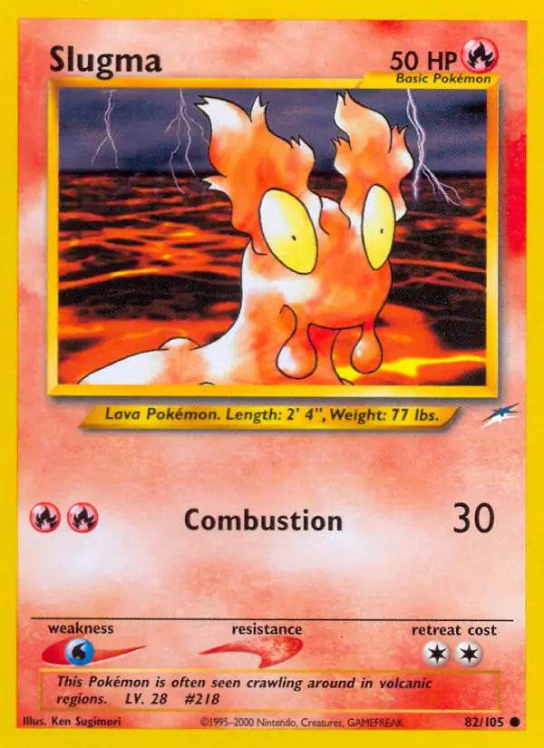 Slugma 82/105 Common - MissingNo.