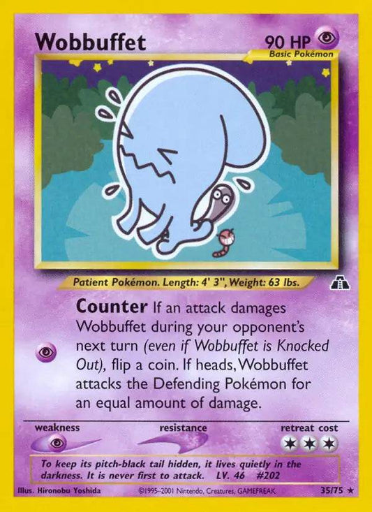 Wobbuffet 35/75 Non-Holo Rare - MissingNo.