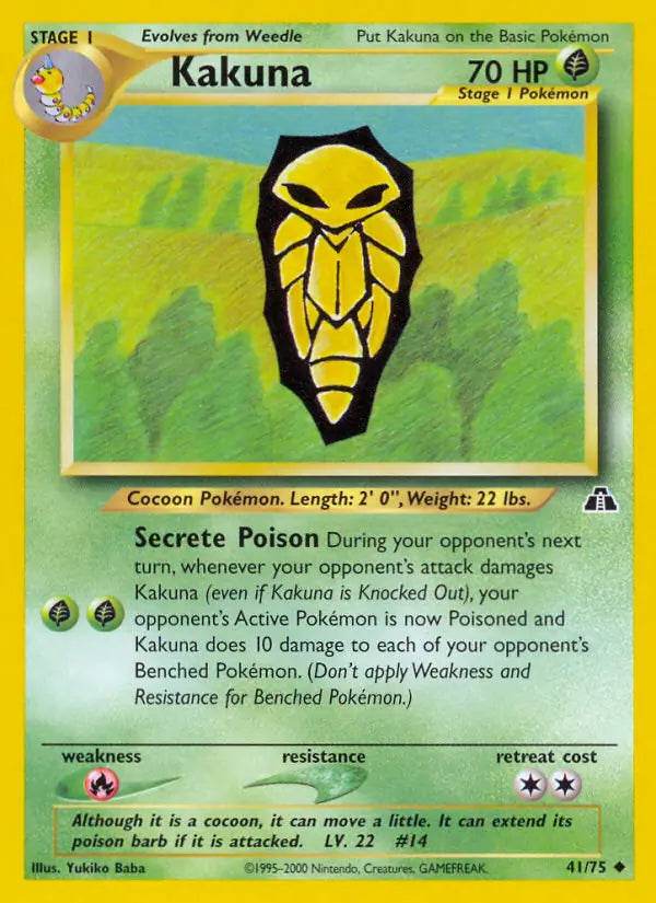 Kakuna 41/75 Uncommon - MissingNo.