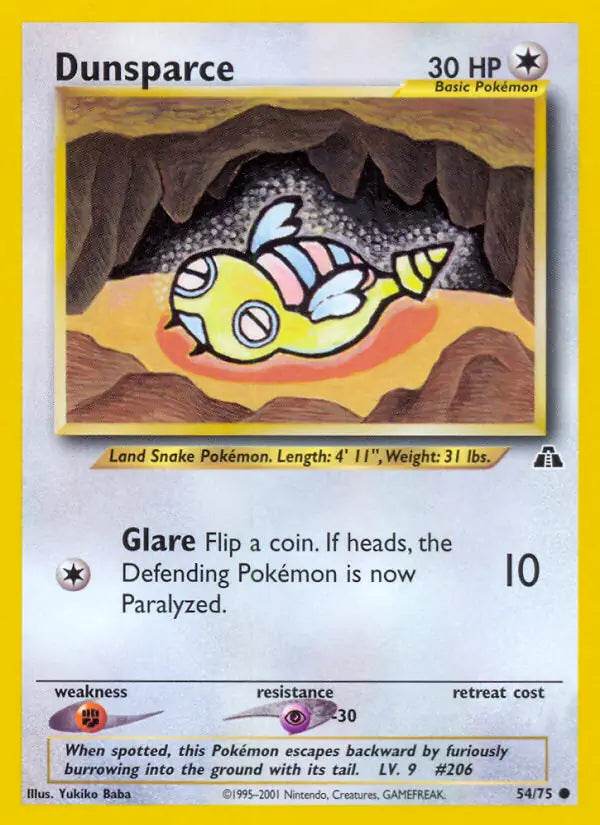 Dunsparce 54/75 Common - MissingNo.