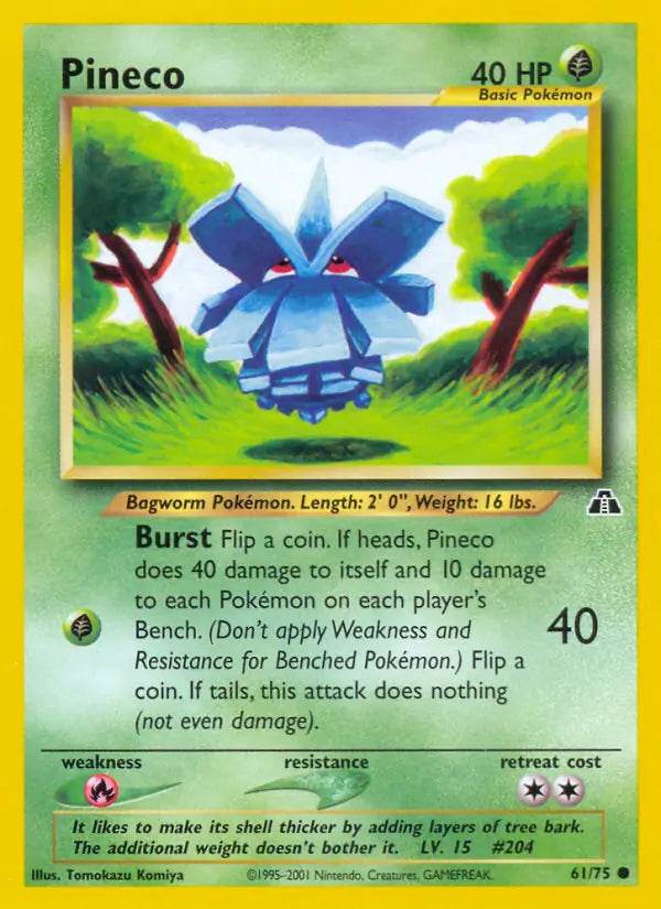 Pineco 61/75 Common - MissingNo.