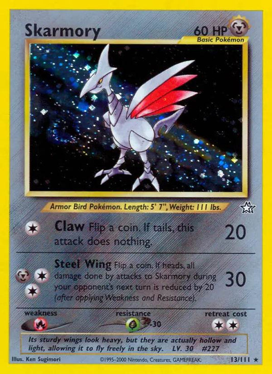 Skarmory 13/111 Holo Rare - MissingNo.