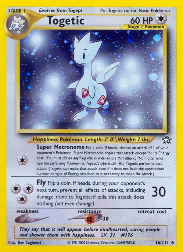 Togetic 16/111 Holo Rare - MissingNo.