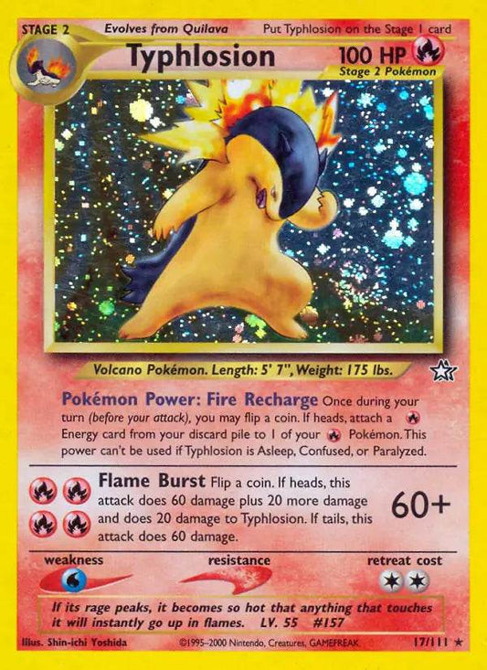Typhlosion 17/111 Holo Rare - MissingNo.