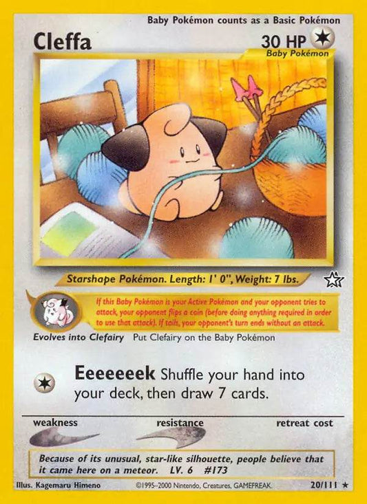 Cleffa 20/111 Non-Holo Rare - MissingNo.