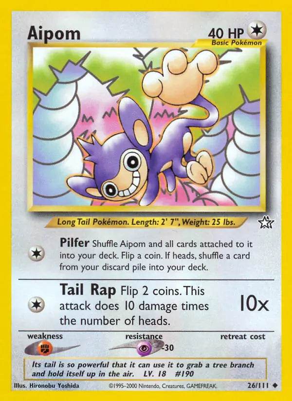 Aipom 26/111 Uncommon - MissingNo.