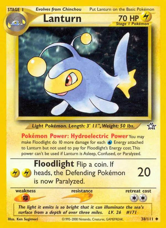 Lanturn 38/111 Uncommon - MissingNo.