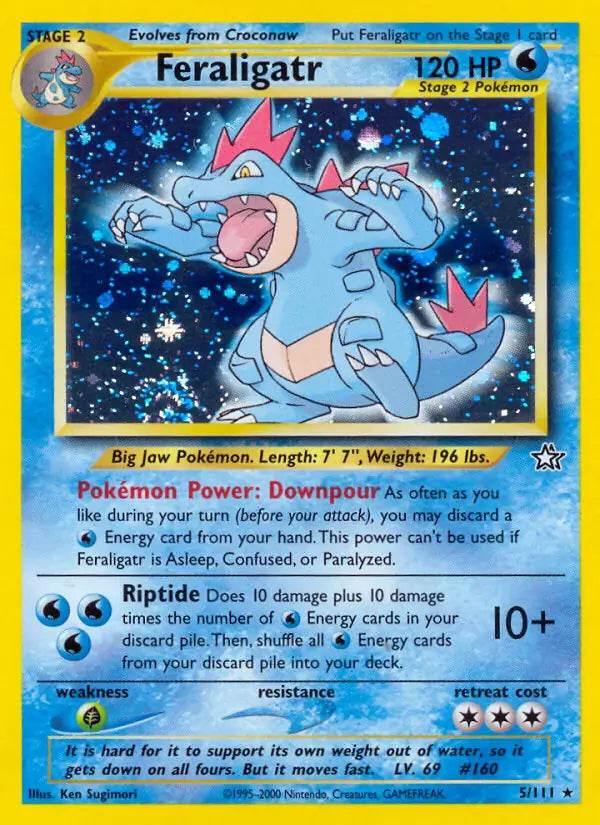 Feraligatr 5/111 Holo Rare - MissingNo.