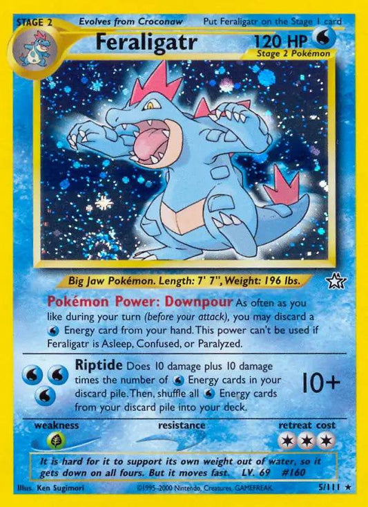 Feraligatr 5/111 Holo Rare - MissingNo.