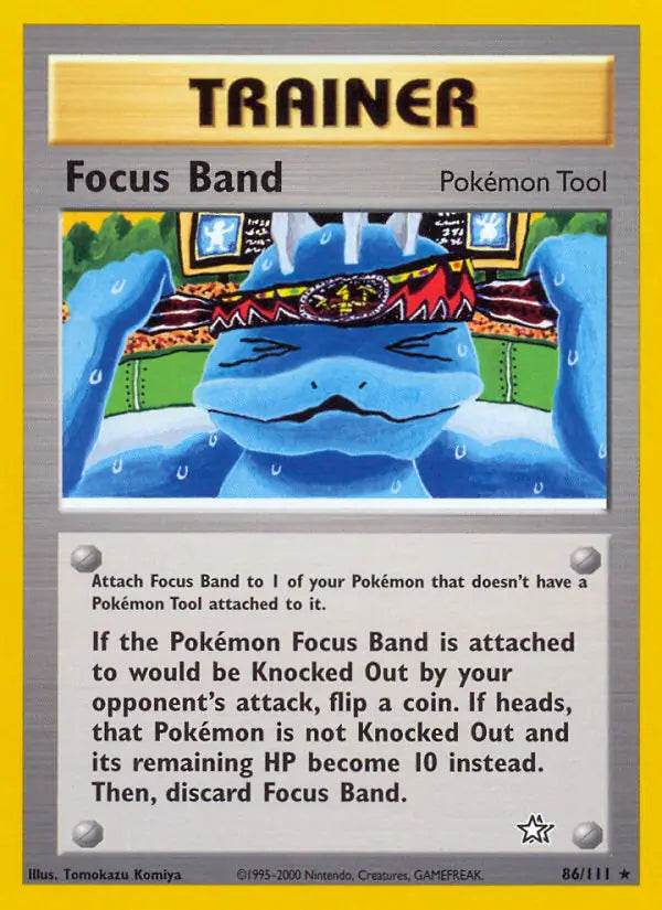 Focus Band 86/111 Non-Holo Rare - MissingNo.