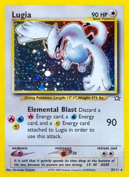 Lugia 9/111 Holo Rare - MissingNo.