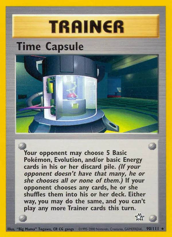 Time Capsule 90/111 Non-Holo Rare - MissingNo.