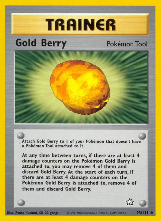 Gold Berry 93/111 Uncommon - MissingNo.