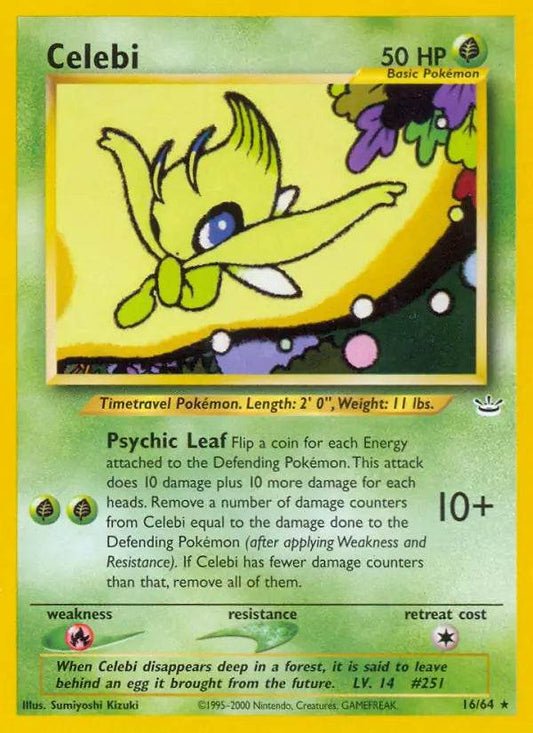 Celebi 16/64 Non-Holo Rare - MissingNo.