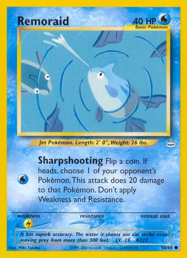 Remoraid 50/64 Common - MissingNo.