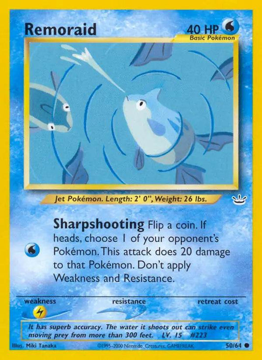 Remoraid 50/64 Common - MissingNo.
