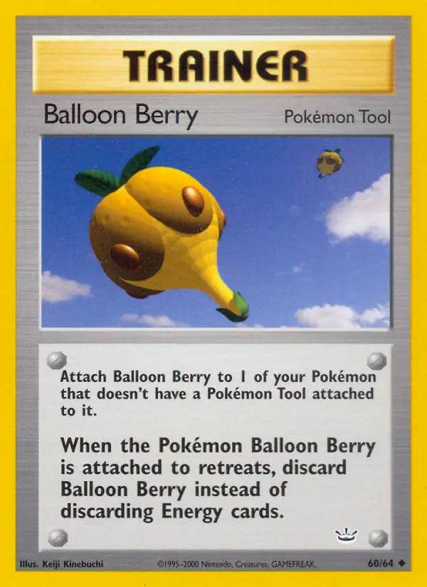 Balloon Berry 60/64 Uncommon - MissingNo.