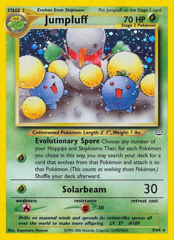 Jumpluff 9/64 Holo Rare - MissingNo.