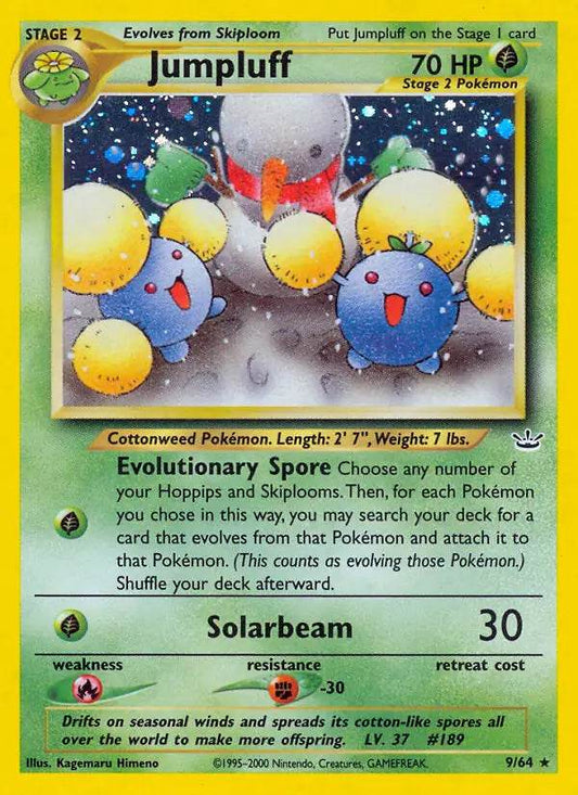 Jumpluff 9/64 Holo Rare - MissingNo.