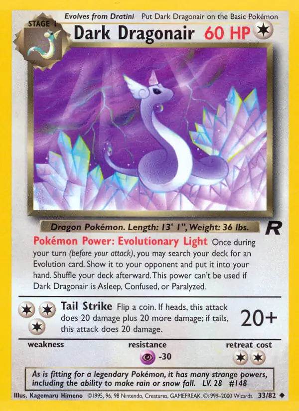 Dark Dragonair 33/82 Uncommon - MissingNo.