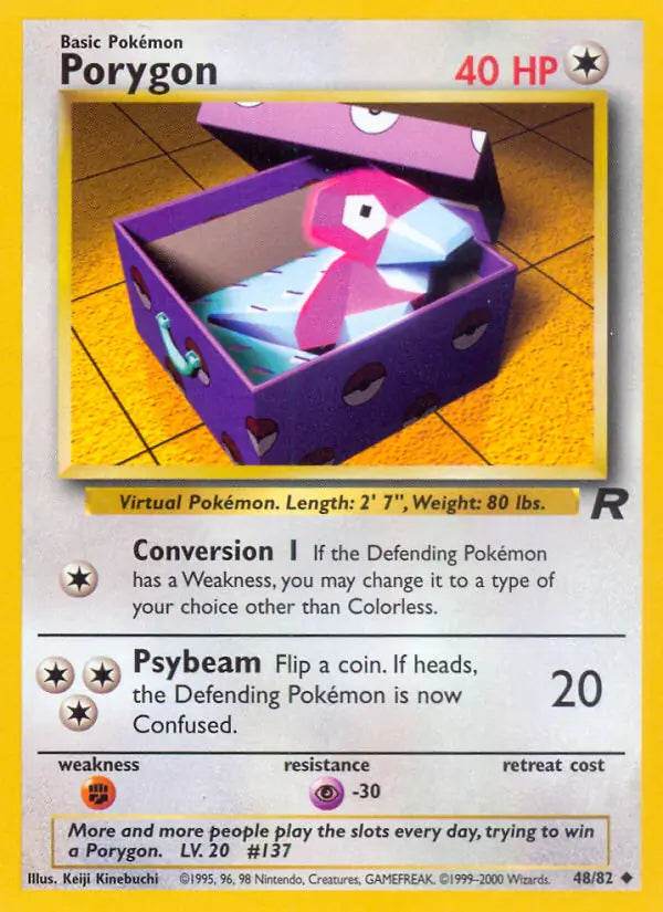 Porygon 48/82 Uncommon - MissingNo.