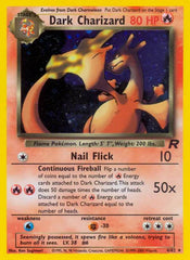 Dark Charizard Unlimited 4/82 Holo Rare (DMG)