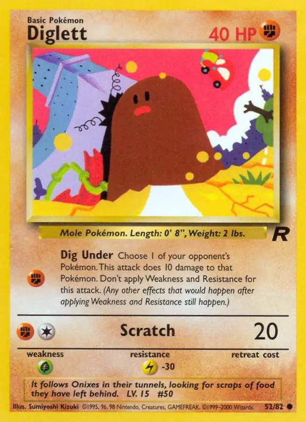 Diglett 52/82 Common - MissingNo.