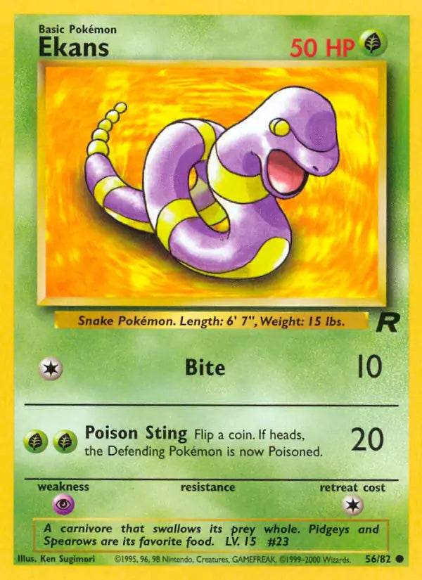 Ekans 56/82 Common - MissingNo.