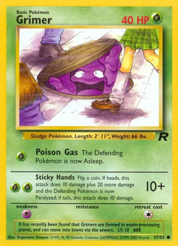 Grimer 57/82 Common - MissingNo.