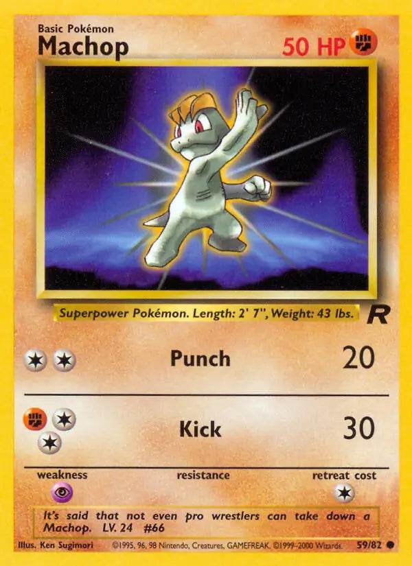 Machop 59/82 Common - MissingNo.