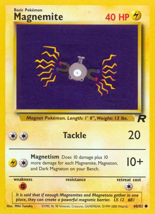 Magnemite 60/82 Common - MissingNo.