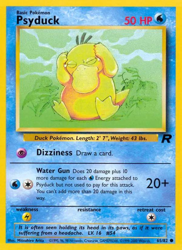 Psyduck 65/82 Common - MissingNo.