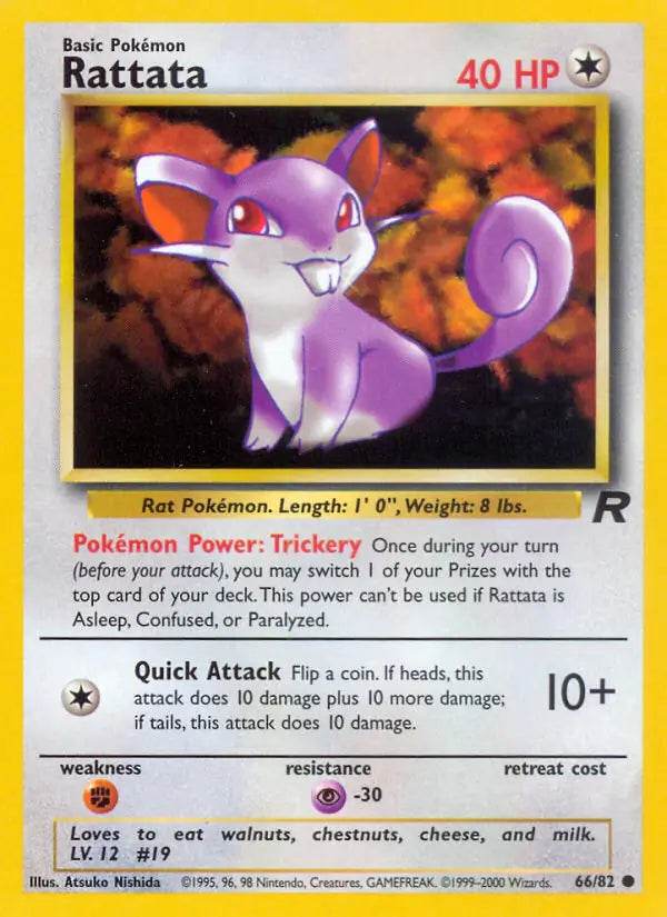 Rattata 66/82 Common - MissingNo.