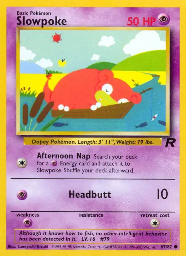 Slowpoke 67/82 Common - MissingNo.