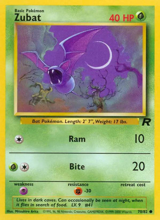 Zubat 70/82 Common - MissingNo.