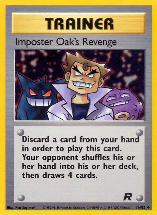 Imposter Oak's Revenge 76/82 Uncommon - MissingNo.