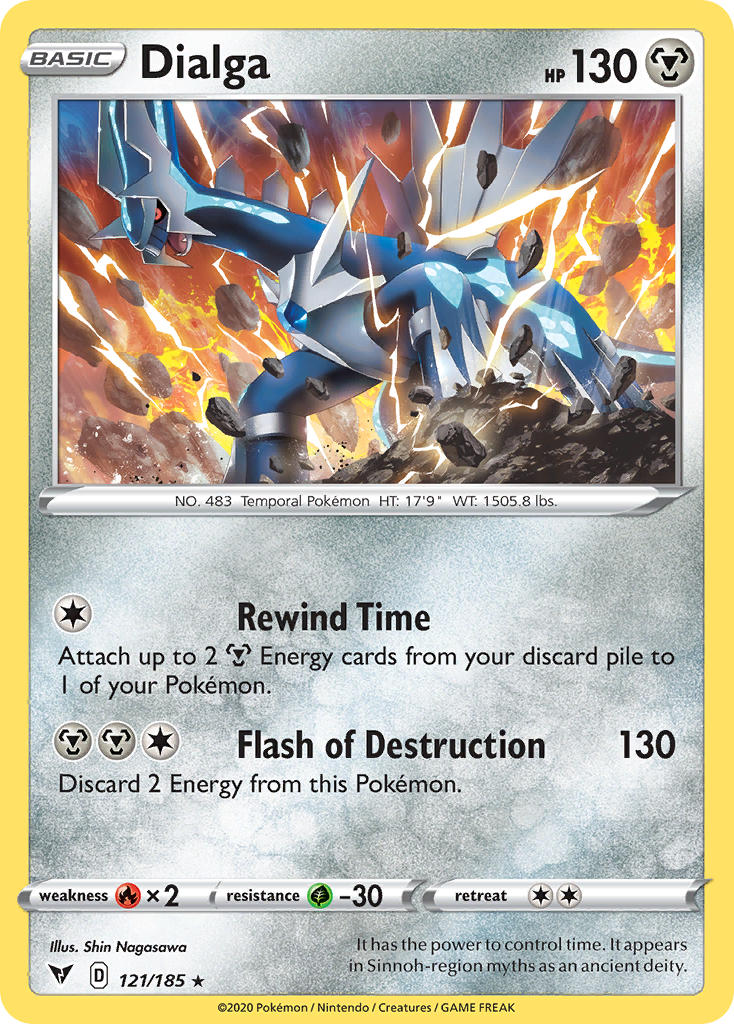 Dialga 121/185 Reverse Rare