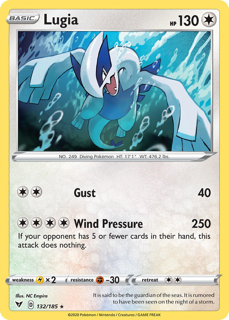 Lugia 132/185 Reverse Rare