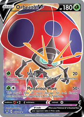 Orbeetle V 166/185 Holo Ultra Rare V